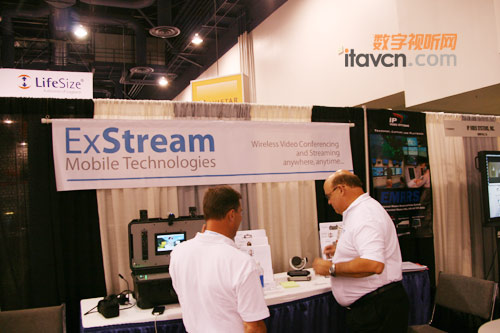 软件提供商ExStream 展示无线远程视频会议