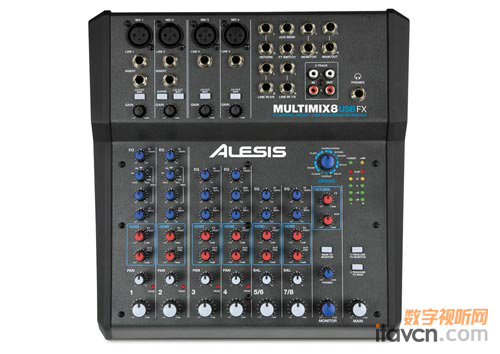 AlesisƳMultiMix 8 USB FX̨