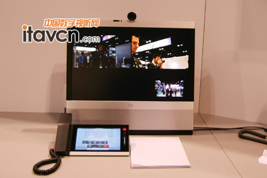 infocomm2011思科展出网真系列视频会议_其