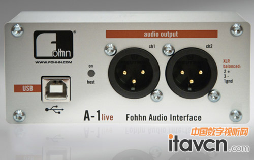 Fohhn AG发布现场音频接口A-1 Live
