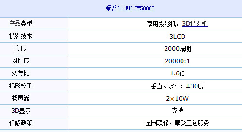 EH-TW5800CͶӰ