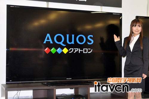 夏普80寸液晶电视将上市 预计售价7万元_平板
