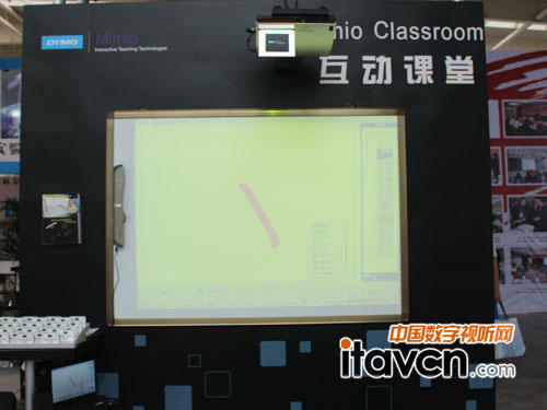 简单教学 DYMO展出Mimio互动课堂系统_电子