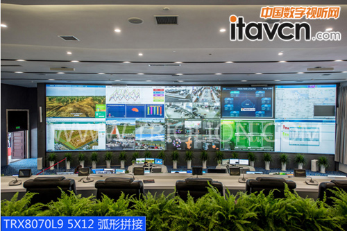 彩讯大屏显示系统为中阿博览会锦上添花