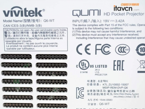 Vivitek(Ѷ)QUMI Q6ֲд
