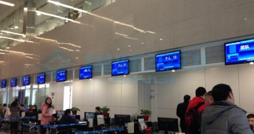 武汉市民之家政务窗口智能排队叫号系统展示效果
