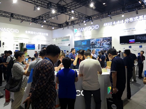 大因展台人气爆棚
