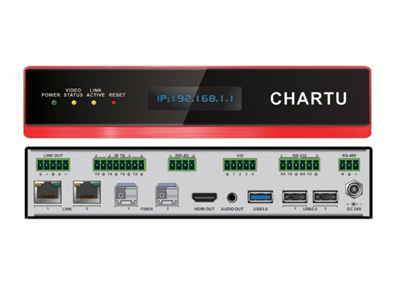 CHARTU长图CVS3-HDMI-I分布式输出节点-1G