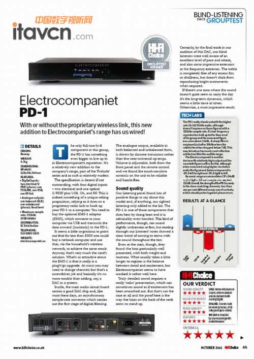 ElectrocompanietתPD-1